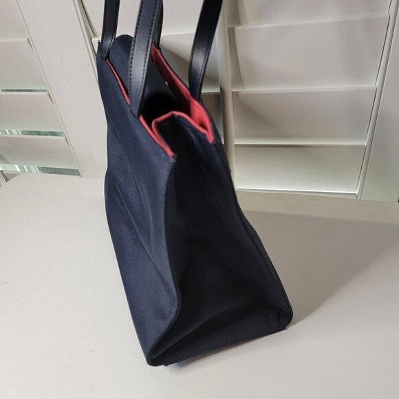 Preston & York Cloth Shoulder Bag - Blue & Red - Picture 7 of 15